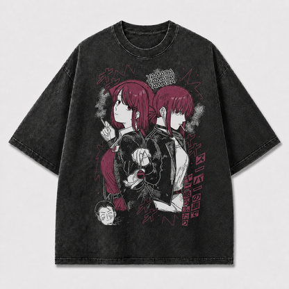 Dual Portrait Streetwear Graphic Tee