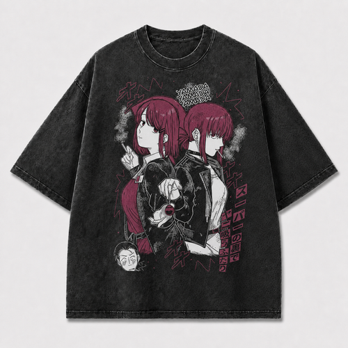 Dual Portrait Streetwear Graphic Tee