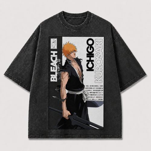 Monochrome Swordsman Poster Tee