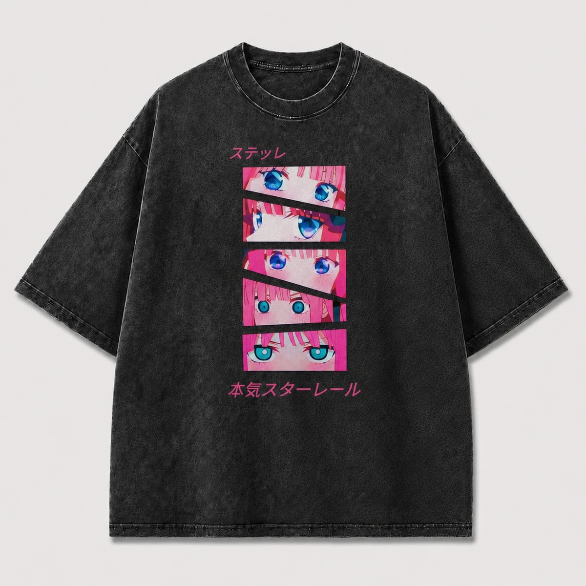 Pink Vision Grid Graphic Tee