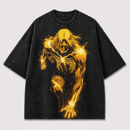 Glowing Titan Figure Tee
