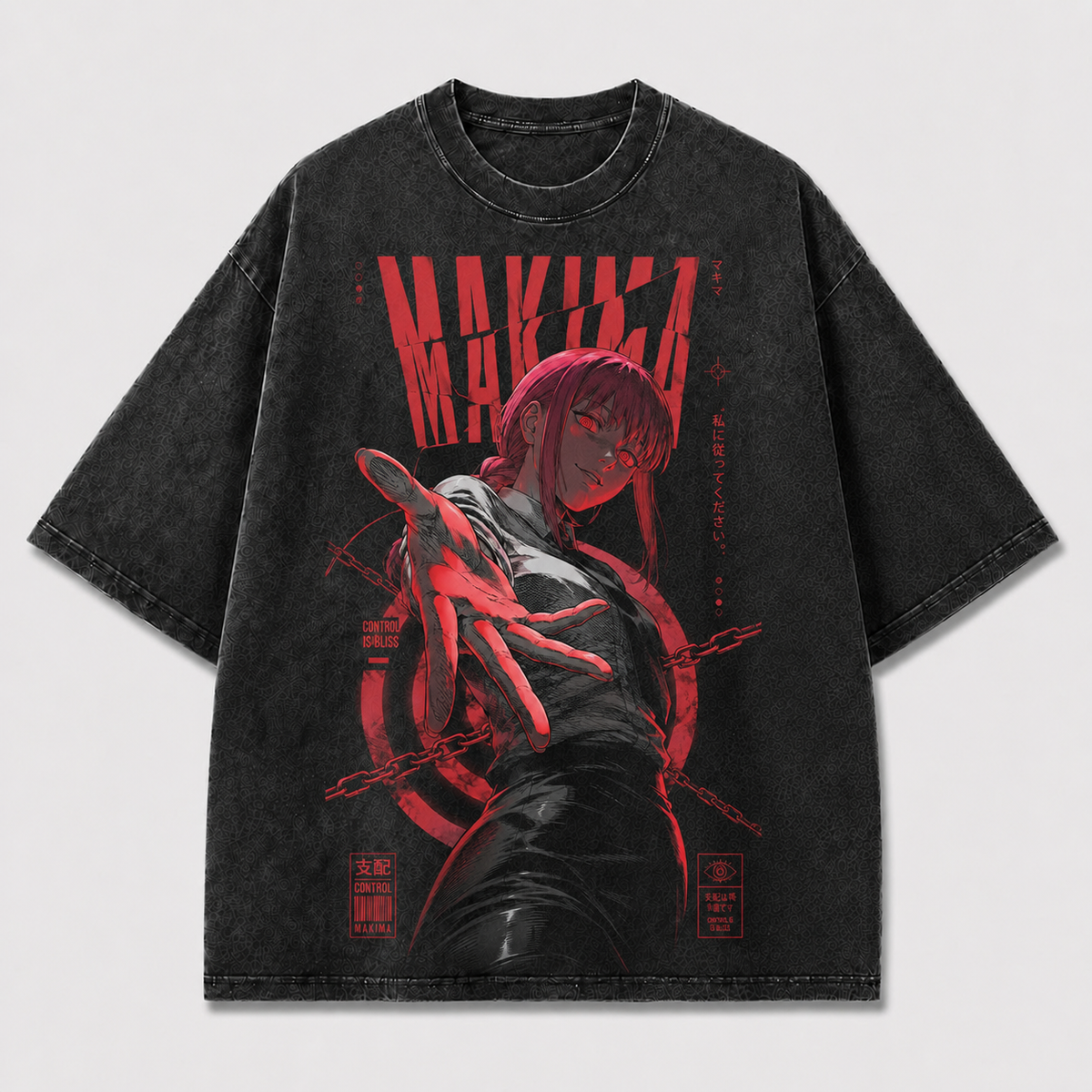 Crimson Supernatural Figure Tee