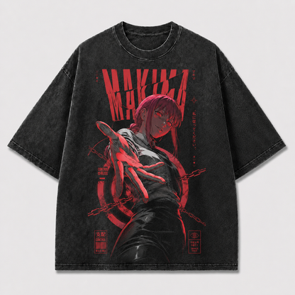 Crimson Supernatural Figure Tee