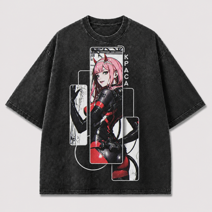Tech-frame Heroine Portrait Tee