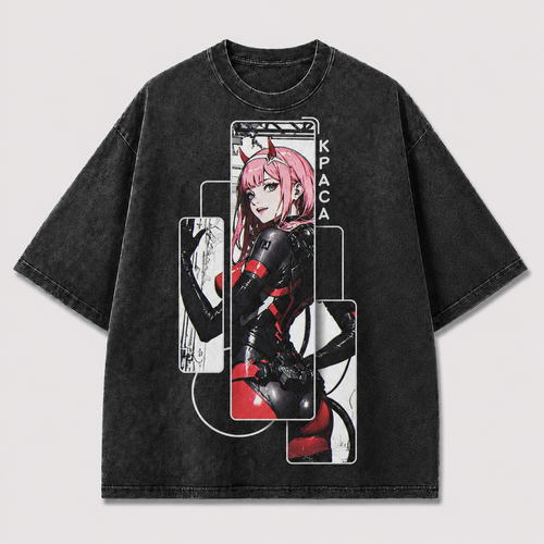 Tech-frame Heroine Portrait Tee