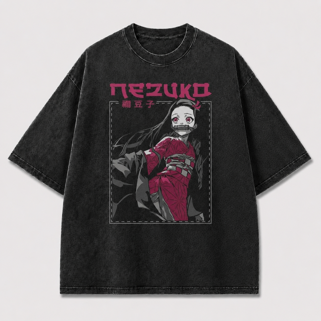 Pink-accented Bamboo Warrior Tee