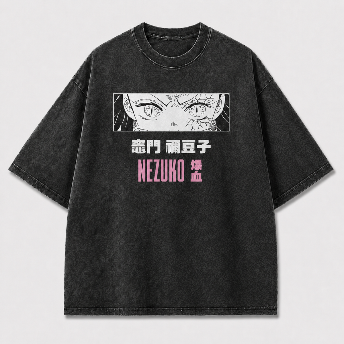 Pink Anime Eyes Graphic Tee