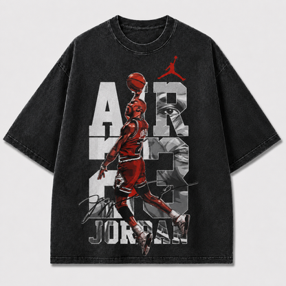 Airborne Basketball Legend Graphic Tee