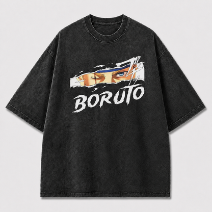 Torn Blue Eye Graphic Tee