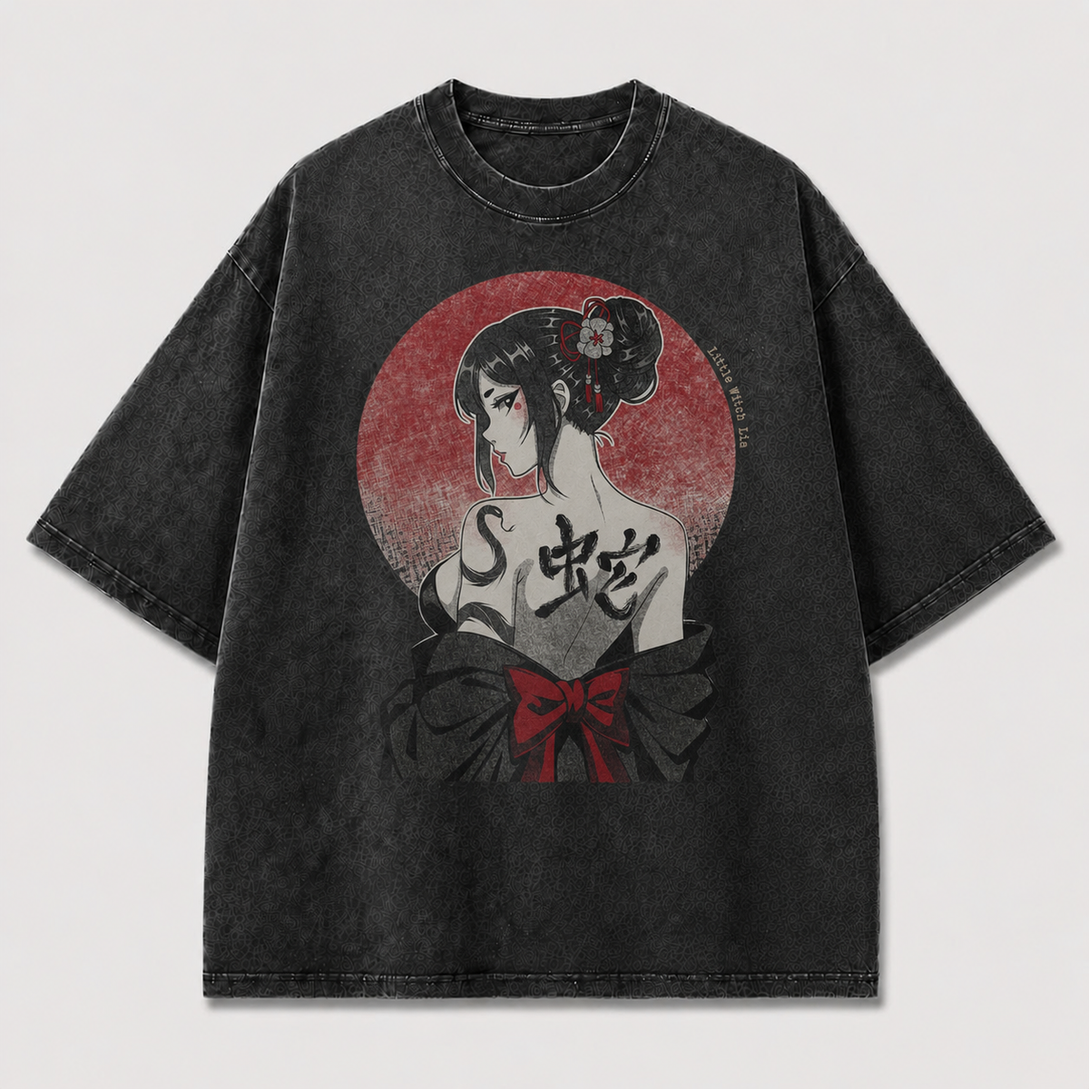 Moonlit Serpent Graphic Tee