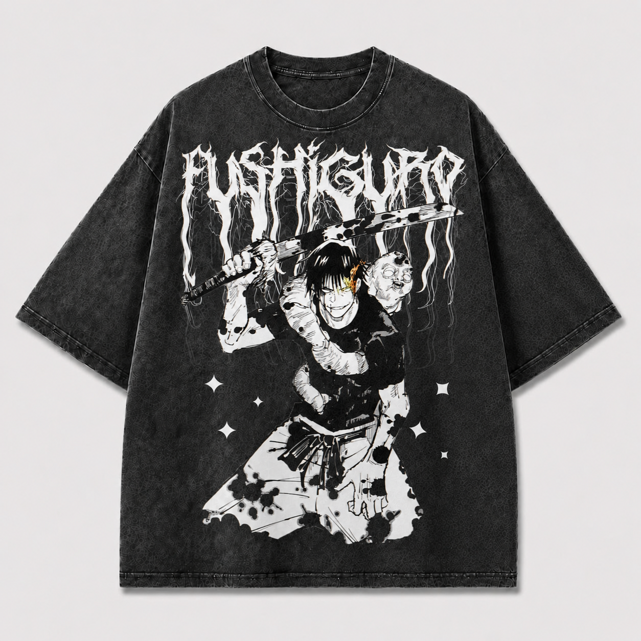 Distressed Dark Warrior Graphic Tee