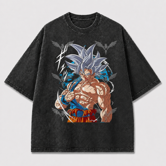 Silver Battle Warrior Graphic Tee