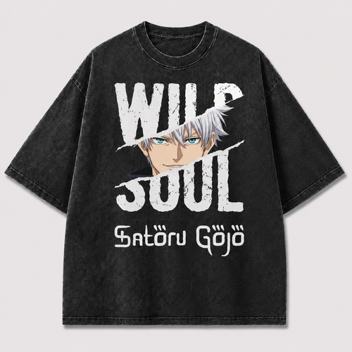 Wild Soul Typography Portrait Tee