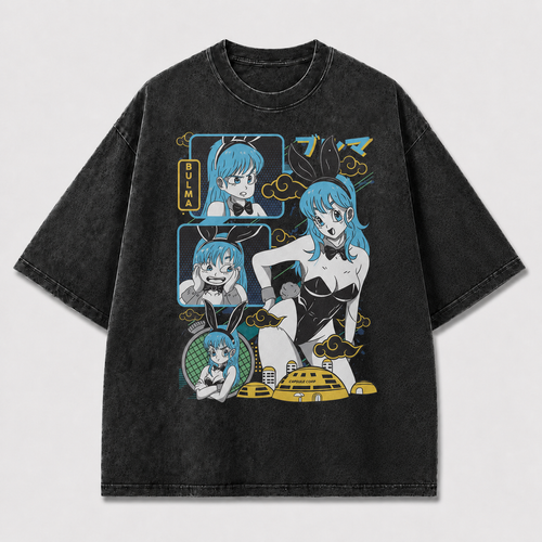 Blue Bunny Graphic Tee