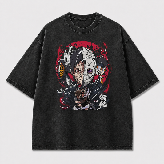 Masked Rival Portrait Graphic Tee