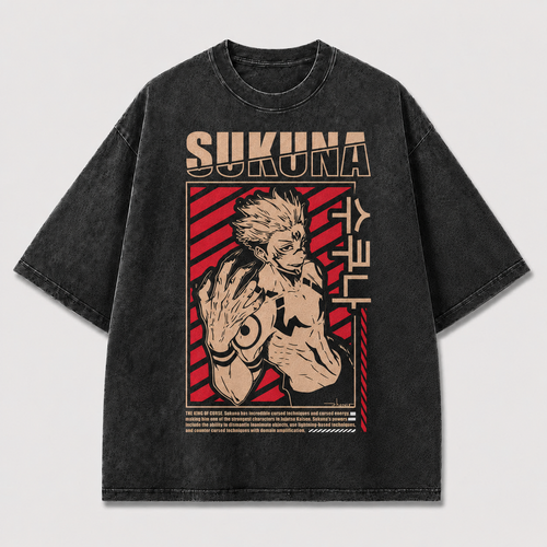 Tattooed Demon King Portrait Tee