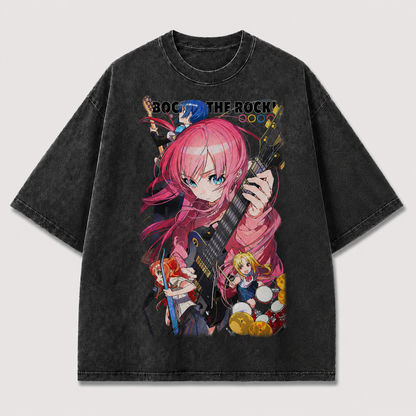 Rock Star Character Graphic Tee