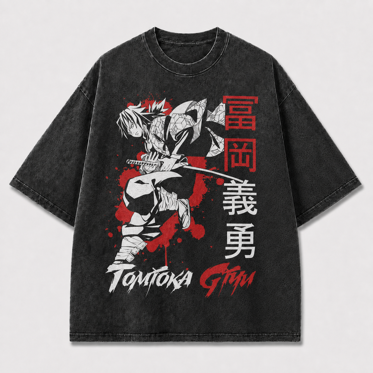 Red Samurai Warrior Graphic Tee