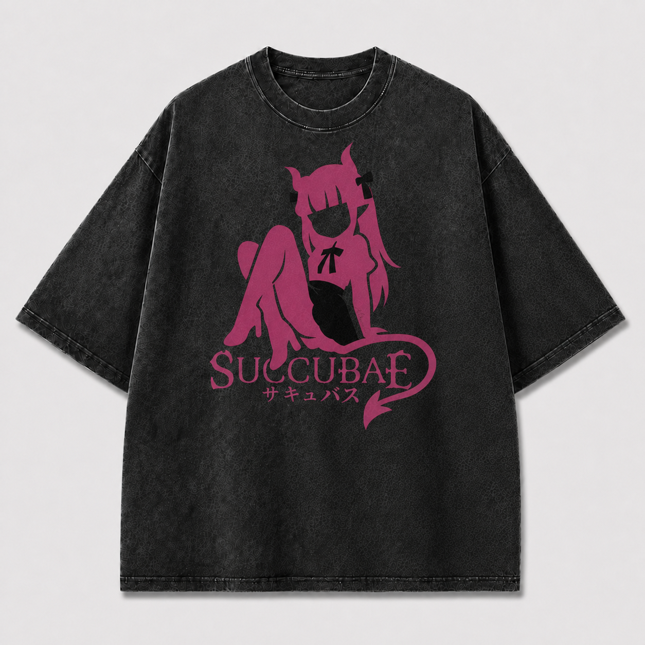 Pink Succubus Graphic Tee