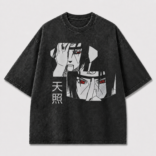 Monochrome Portrait Graphic Tee