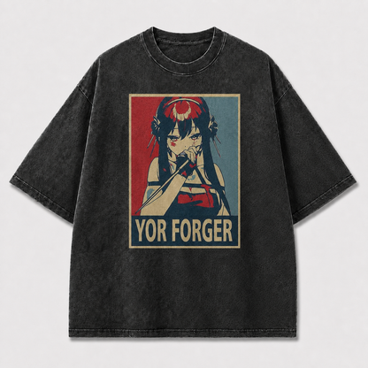 Retro Anime Portrait Graphic Tee
