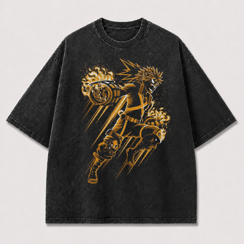 Golden Cyborg Graphic Tee