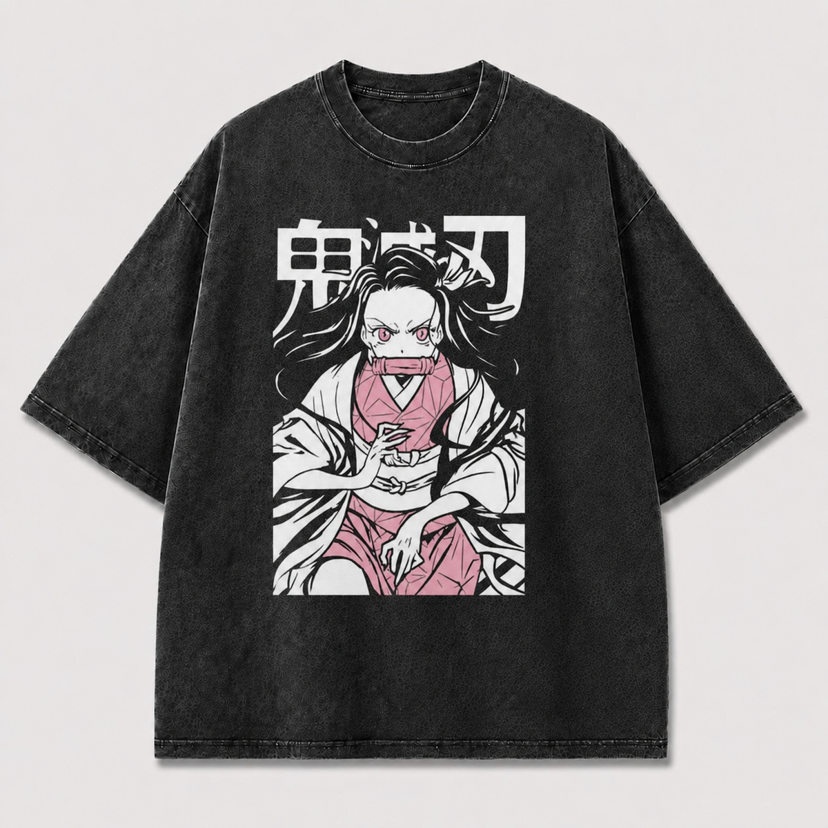 Monochrome Manga Warrior Tee