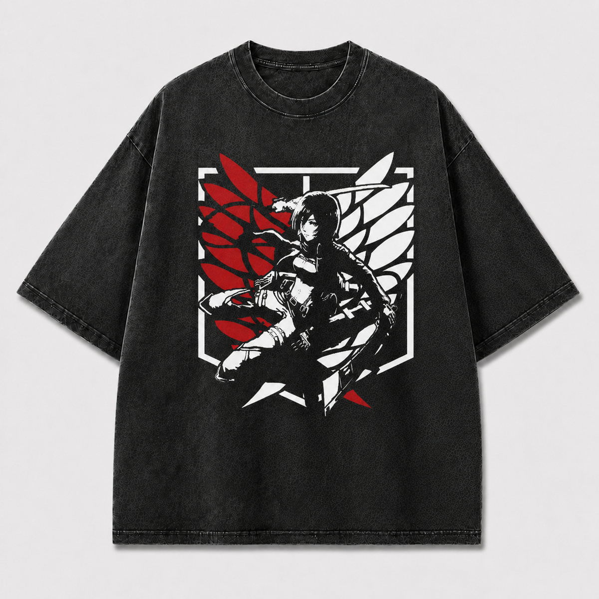 Red Winged Fighter Graphic Tee
