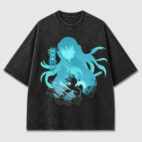 Turquoise Spirit Silhouette Graphic Tee