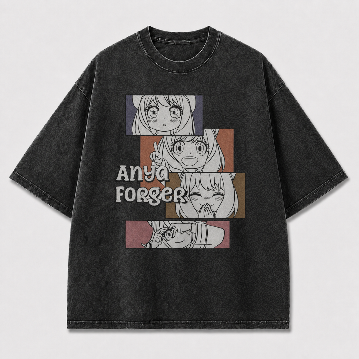 Cute Anime Panel Graphic Tee