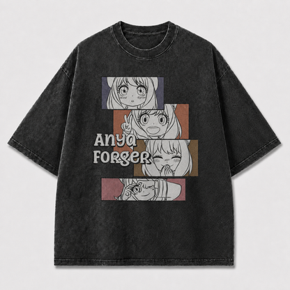 Cute Anime Panel Graphic Tee