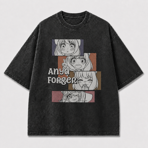 Cute Anime Panel Graphic Tee