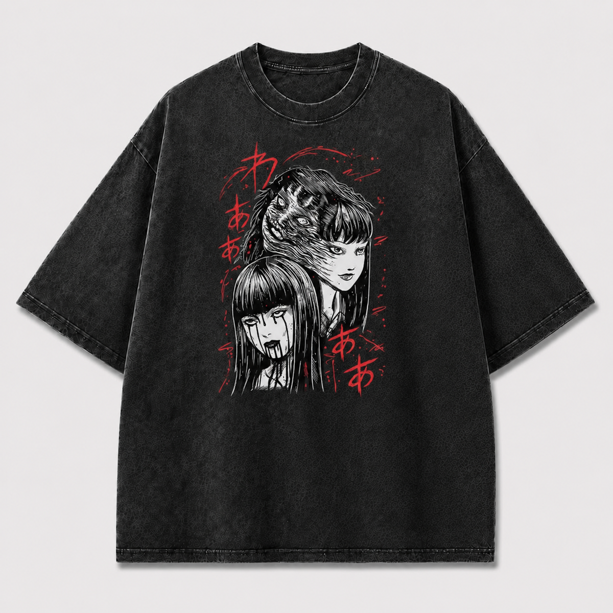 Dark Twin Portrait Graphic Tee