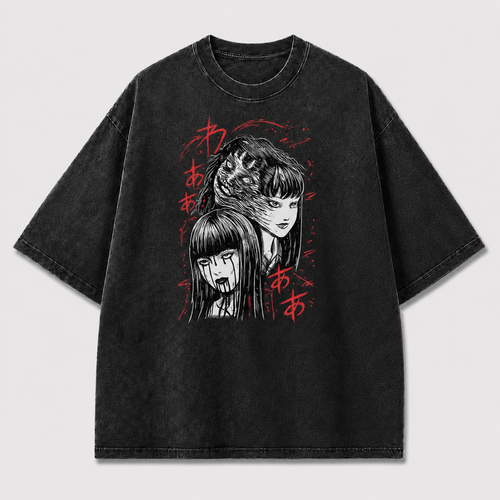 Dark Twin Portrait Graphic Tee