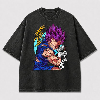 Purple Battle Warrior Graphic Tee