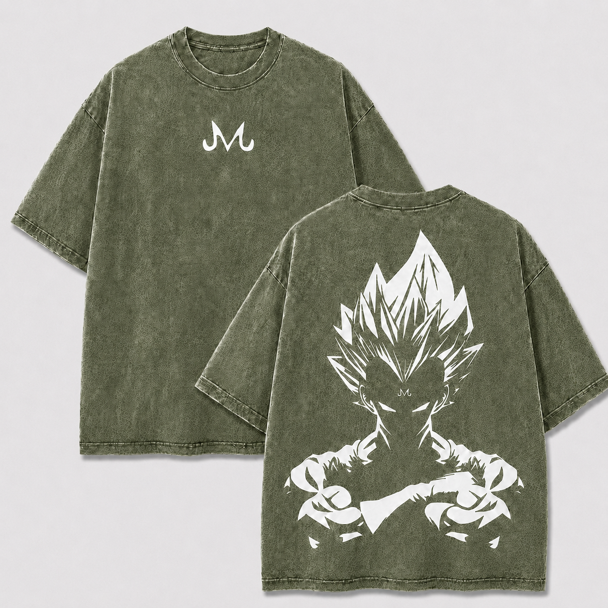 Vegeta Dragon Ball Vintage Washed Cotton Anime Shirt, DBZ Manga Tee Mineral Wash T-Shirt, Vintage Inspired, Anime Gift Tee, Y2K Shirt
