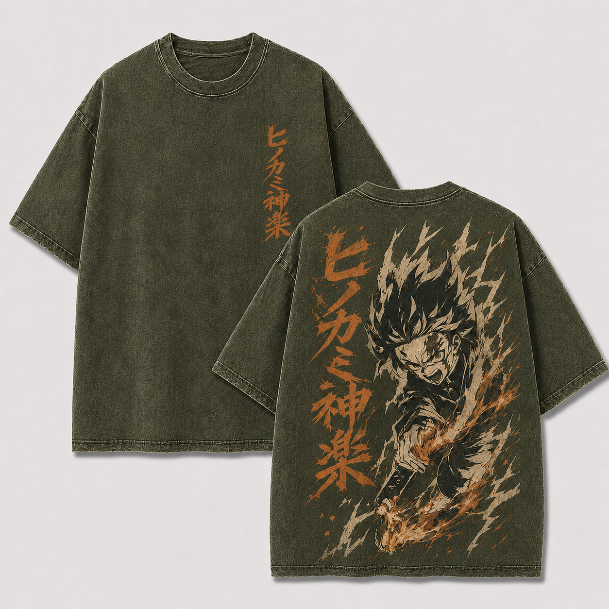 Thunder Blade Swordsman Vintage Washed Graphic Tee