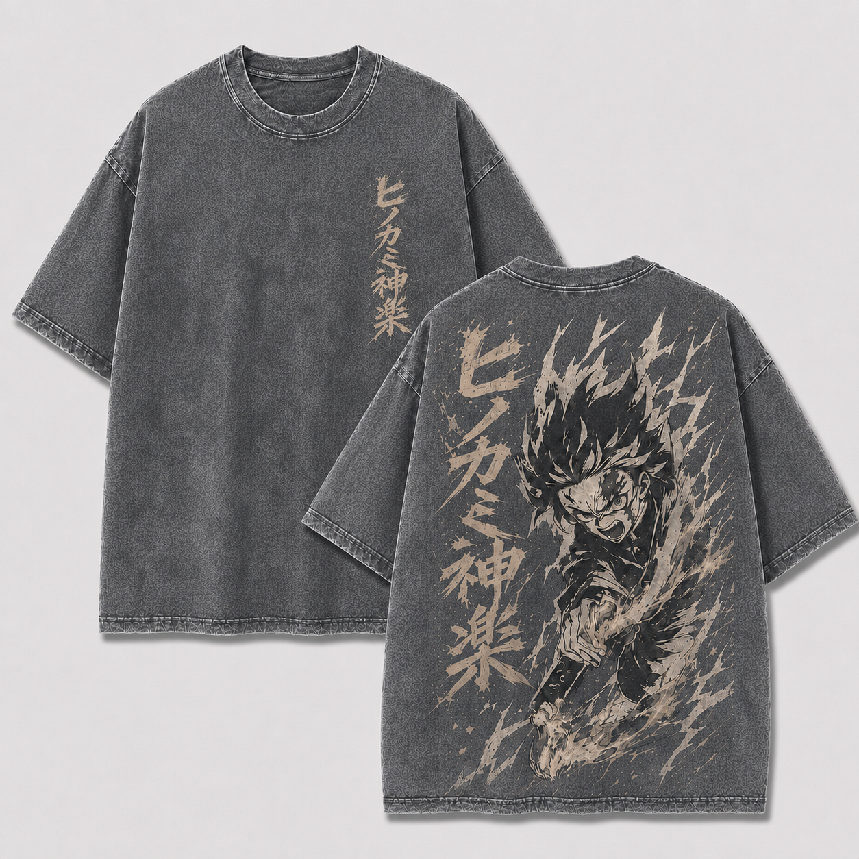 Thunder Blade Swordsman Vintage Washed Graphic Tee