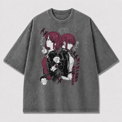 Dual Portrait Streetwear Graphic Tee