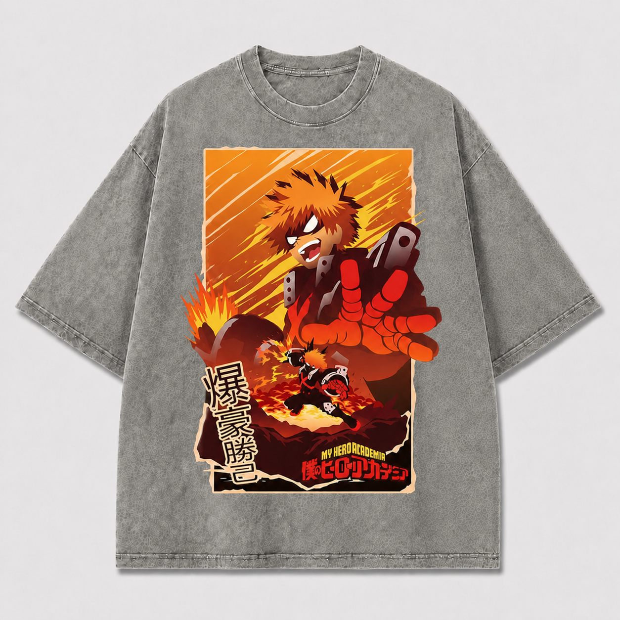 Explosive Orange Hero Graphic Tee