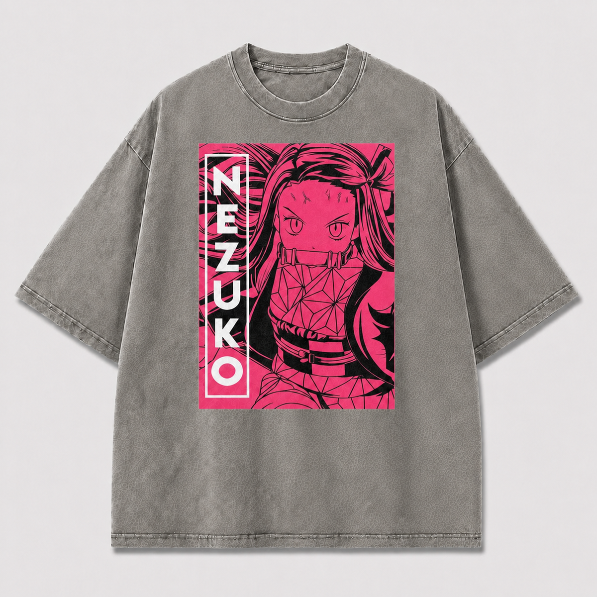 Pink Manga Heroine Portrait Tee