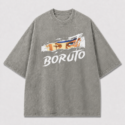 Torn Blue Eye Graphic Tee