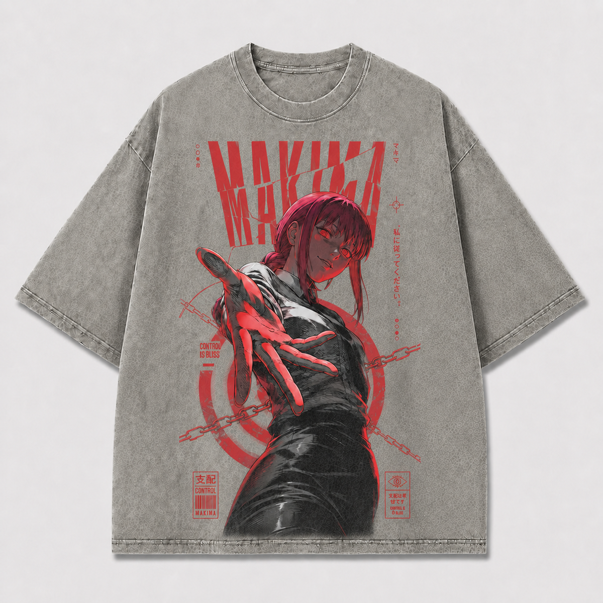 Crimson Supernatural Figure Tee