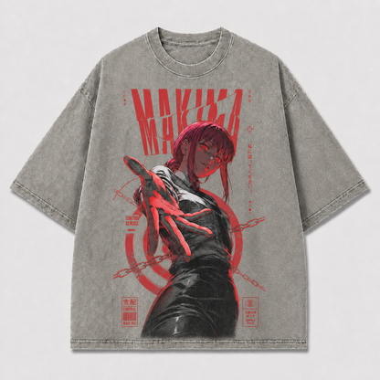 Crimson Supernatural Figure Tee