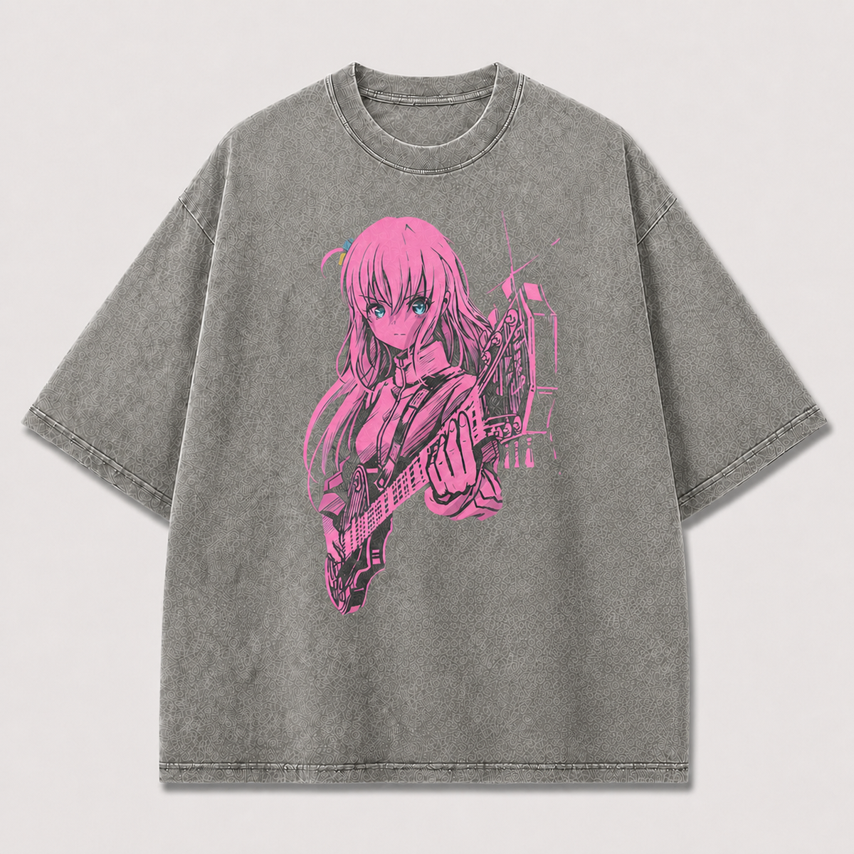 Pink Guitar Muse Graphic Tee