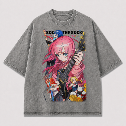 Rock Star Character Graphic Tee