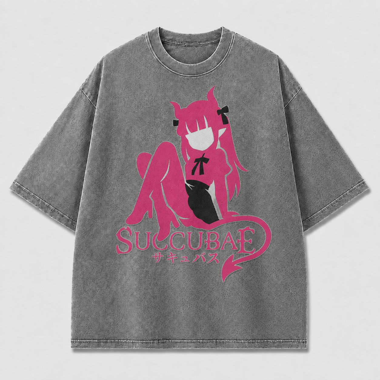 Pink Succubus Graphic Tee