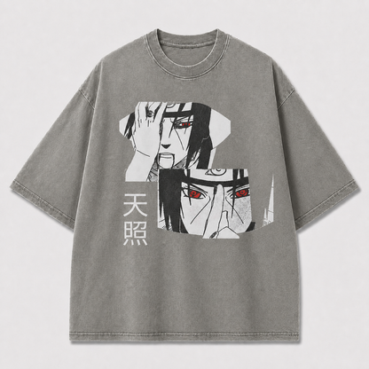 Monochrome Portrait Graphic Tee