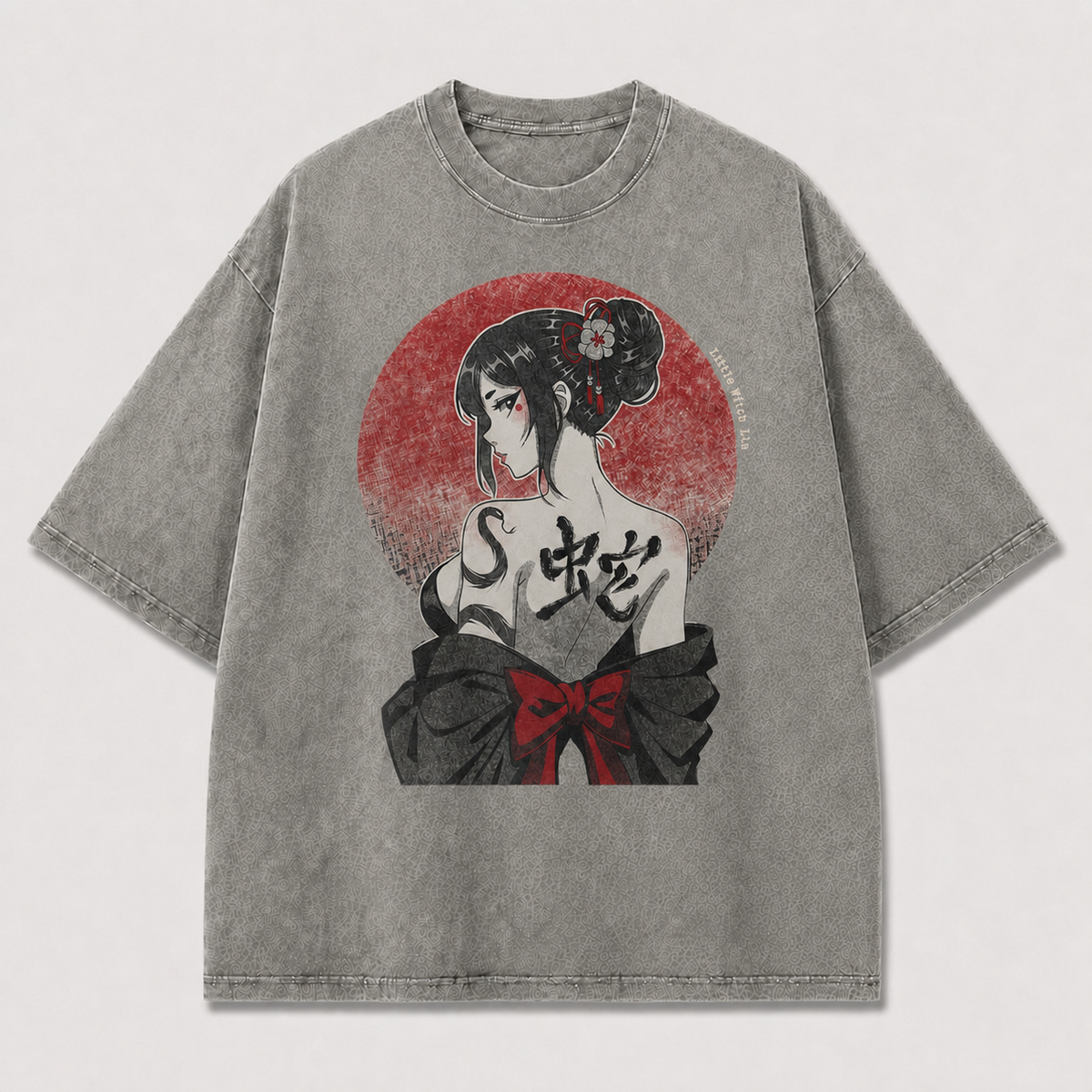 Moonlit Serpent Graphic Tee