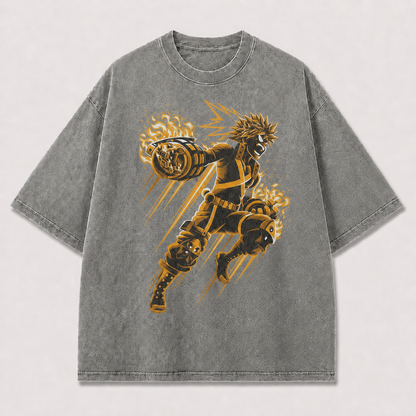 Golden Cyborg Graphic Tee